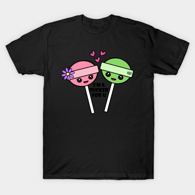 Lollipops in Love T-Shirt by MrsCathyLynn